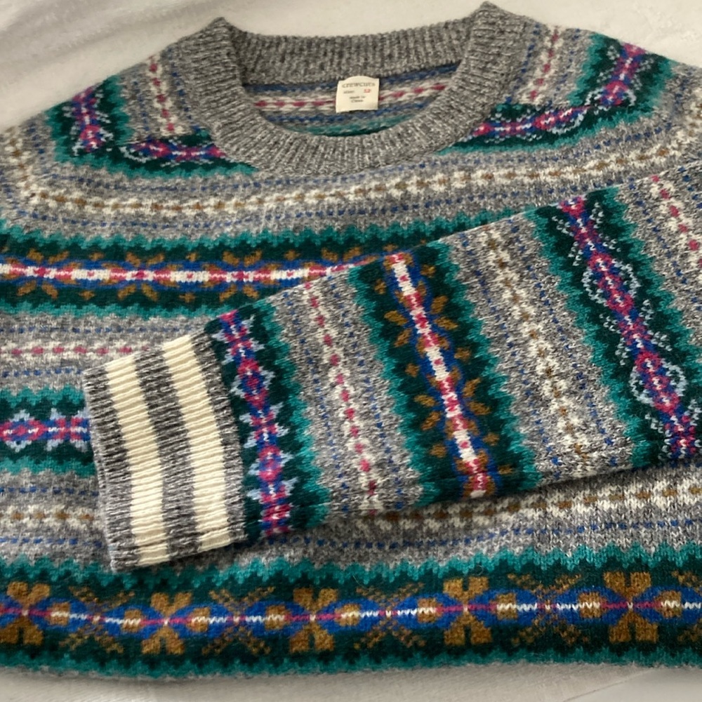 Crewcuts child size lambs wool sweater.